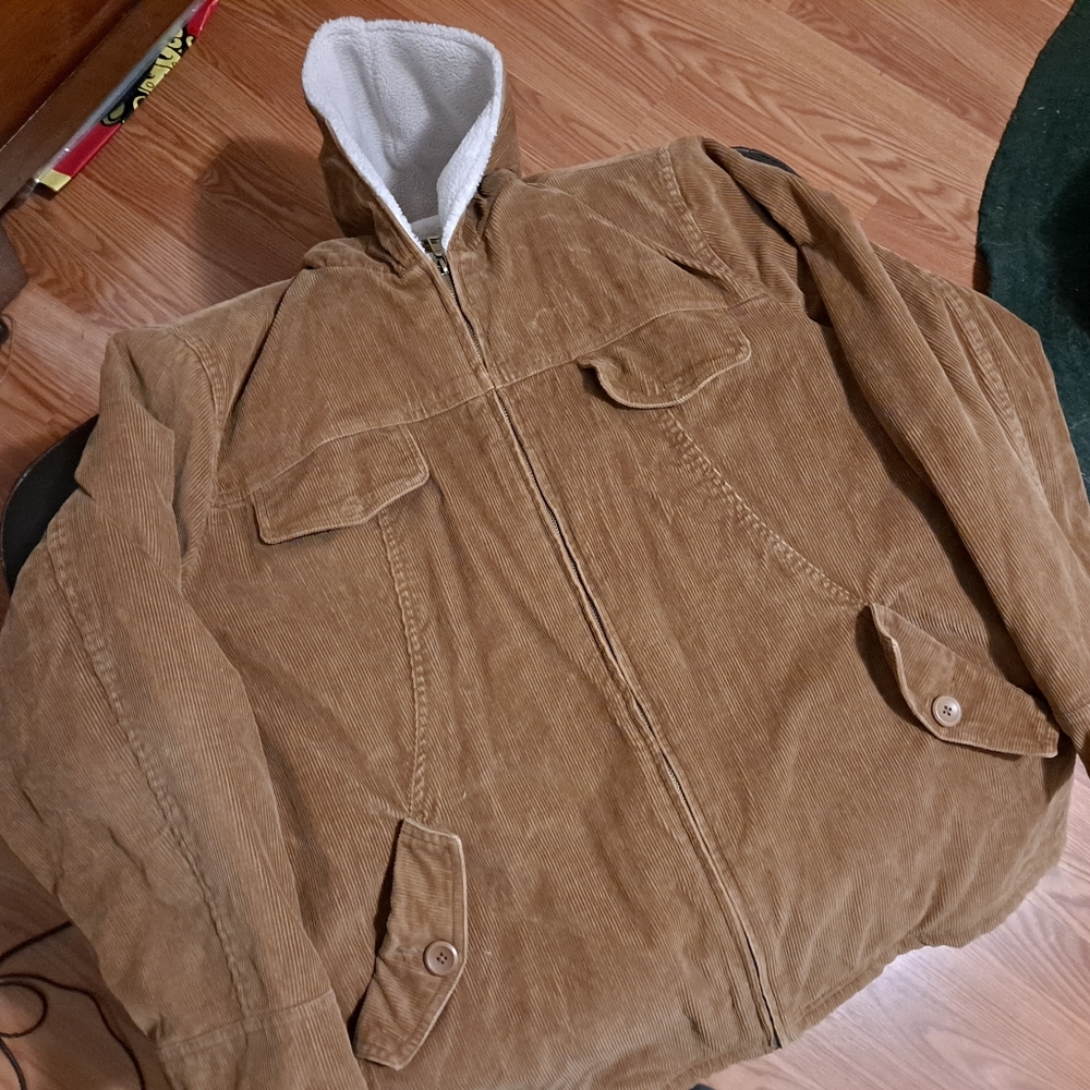 Northcrest Sherpa-Lined Corduroy Jacket